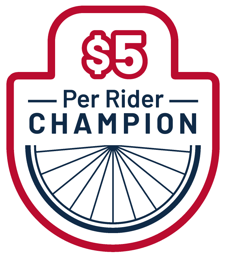 $5 Per Rider – Champion