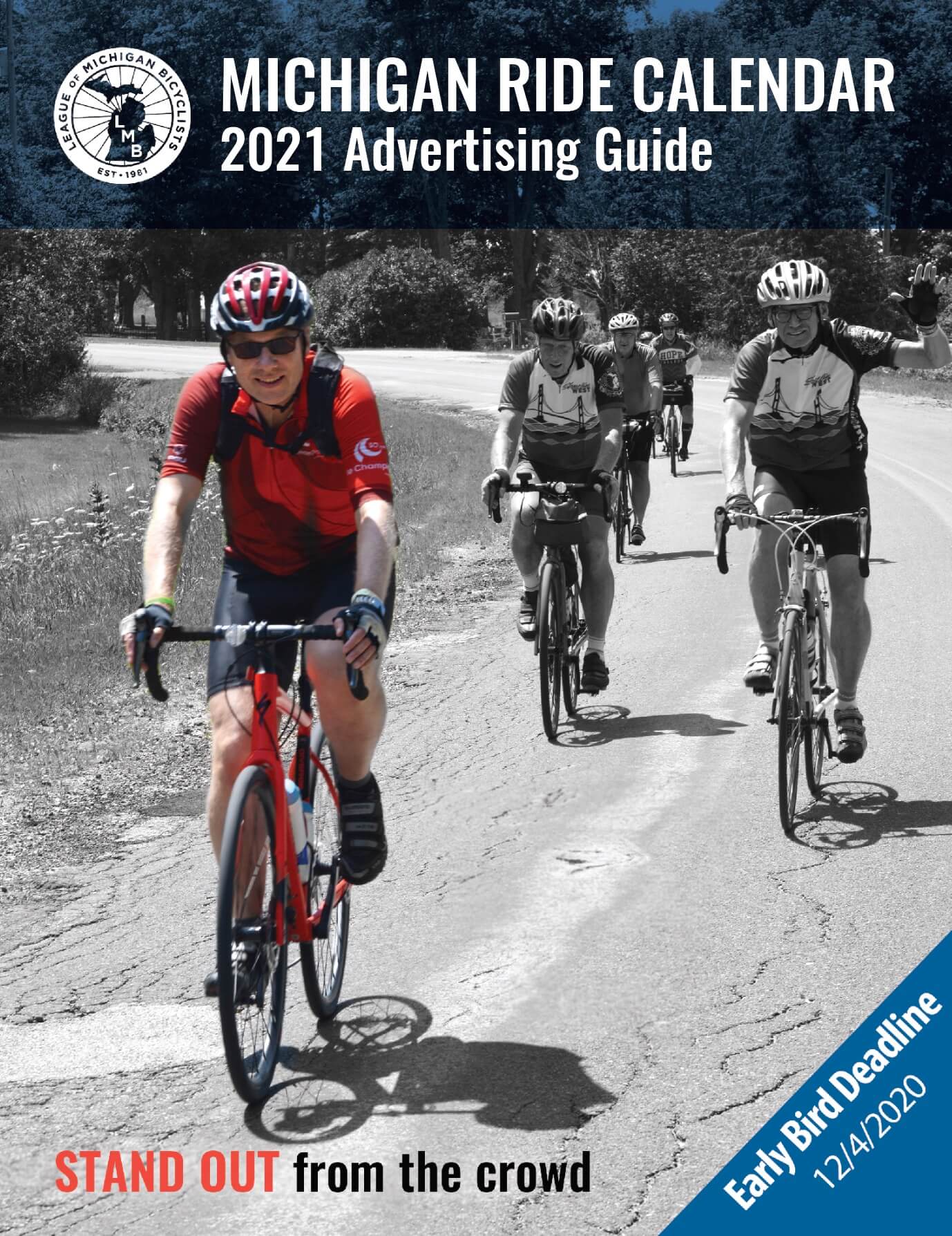 Advertising Guide Now Available for 2021 Ride Calendar League of